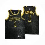 Camiseta Los Angeles Lakers D'Angelo Russell #1 Mamba 2021-22 Negro