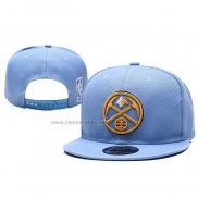 Gorra Denver Nuggets New Era Icon Throwback Snapback Azul