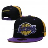 Gorra Los Angeles Lakers Mitchell & Ness Negro Violeta Amarillo