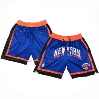 Pantalone New York Knicks Ciudad 2024 Just Don Azul