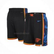 Pantalone Oklahoma City Thunder Ciudad 2024-25 Negro