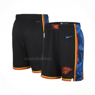 Pantalone Oklahoma City Thunder Ciudad 2024-25 Negro