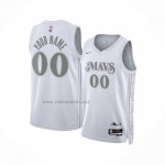 Camiseta Dallas Mavericks Personalizada Ciudad 2024-25 Blanco