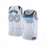 Camiseta Minnesota Timberwolves Personalizada Ciudad 2024-25 Blanco