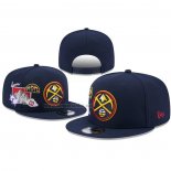 Gorra Denver Nuggets 3D Embroidered Team Logo Azul