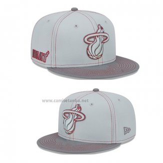 Gorra Miami Heat New Era Gris