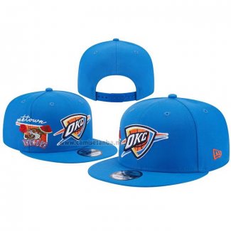 Gorra Oklahoma City Thunder Icon 9FIFTY Snapback Azul