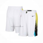 Pantalone Indiana Pacers Ciudad 2024-25 Blanco