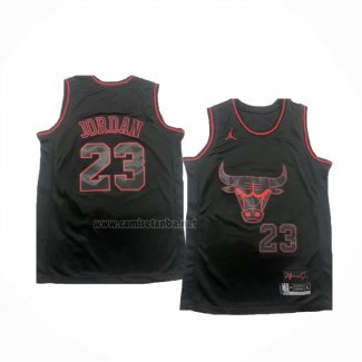 Camiseta Chicago Bulls Michael Jordan #23 2024-25 Negro