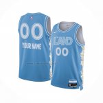 Camiseta Cleveland Cavaliers Personalizada Ciudad 2024-25 Azul