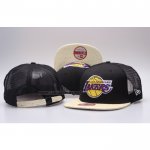 Gorra Los Angeles Lakers Adjustable Amarillo Negro