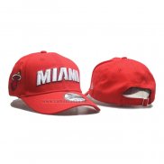 Gorra Miami Heat Adjustable Statement 9TWENTY Rojo