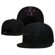 Gorra Philadelphia 76ers Black On Black 9FIFTY Snapback Negro