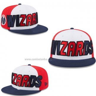 Gorra Washington Wizards 9FIFTY Blanco Rojo Azul