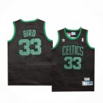 Camiseta Boston Celtics Larry Bird #33 Negro