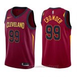 Camiseta Cleveland Cavaliers Jae Crowder #99 Swingman Icon 2017-18 Rojo