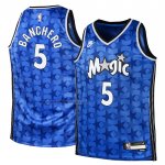 Camiseta Nino Orlando Magic Paolo Banchero NO 5 Classic 2023-24 Azul