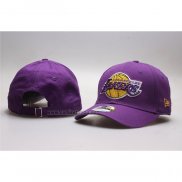 Gorra Los Angeles Lakers Adjustable New Era 9TWENTY Violeta