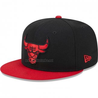 Gorra Chicago Bulls 9FIFTY Adjustable Snapback Negro Rojo