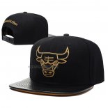 Gorra Chicago Bulls Oro Negro