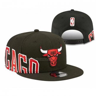 Gorra Chicago Bulls Side Split 9FIFTY Negro