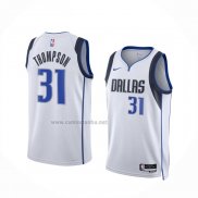 Camiseta Dallas Mavericks David Thompson #31 Association 2023-2024 Blanco