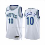 Camiseta Minnesota Timberwolves Mike Conley JR. #10 Classic 2023-24 Blanco