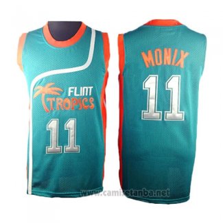 Camiseta Pelicula Flint Tropscs Ed Monix #11 Verde