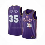 Camiseta Phoenix Suns Kevin Durant #35 Ciudad 2024-25 Violeta