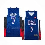 Camiseta USA 2024 Kevin Durant #7 Azul1