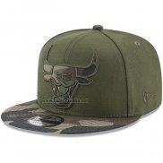 Gorra Chicago Bulls Verde Militar