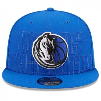 Gorra Dallas Mavericks 2023 Dtaft 9FIFTY Azul