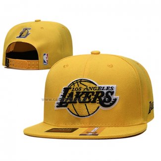 Gorra Los Angeles Lakers Adjustable Amarillo