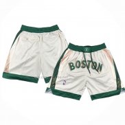 Pantalone Boston Celtics Ciudad Just Don 2023-24 Crema