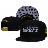 Gorra Los Angeles Lakers Mitchell & Ness STA3 Wool Snapback Negro