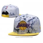 Gorra Los Angeles Lakers Snapback Amarillo