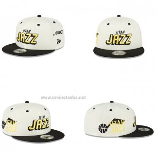 Gorra Utah Jazz Crema